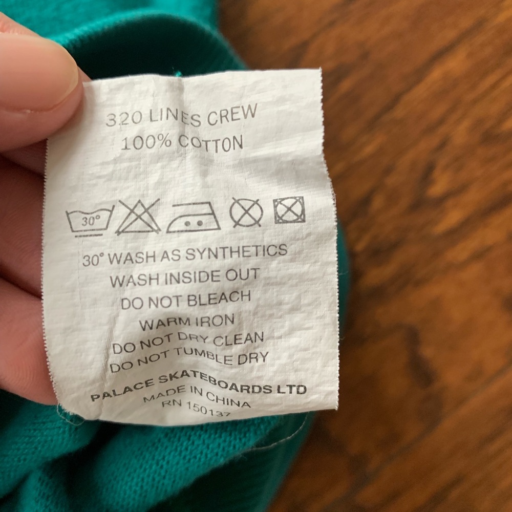 NOT FOR SALE Palace Skateboards Spellout Crewneck - Picture 3 of 4